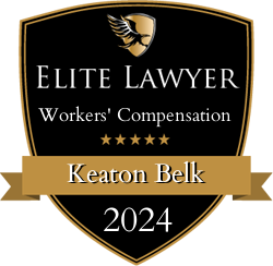 Elite Lawyer Worker's Compensation Keaton Belk 2024.